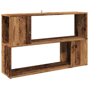 vidaXL Libreria Legno Antico 100x24x63 cm in Truciolato