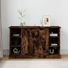 vidaXL Credenza Rovere Fumo 100x35,5x60 cm in Legno Multistrato