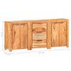 vidaXL Credenza con 3 Cassetti e 4 Ante in Legno Massello di Acacia