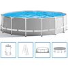 Intex Set Piscina Prism Frame 457x122 cm