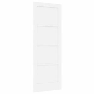 vidaXL Porta Interna ORKDAL Bianco 73,5 x 198,5 cm Legno compensato