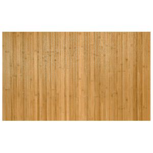 vidaXL Tappeto Rettangolare Naturale 60x100 cm in Bamb&ugrave;
