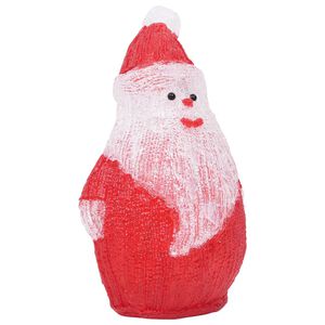 vidaXL Babbo Natale LED in Acrilico per Interno ed Esterno 28 cm