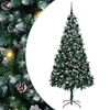 vidaXL Albero di Natale artificiale con 300 LED Verde 210 cm