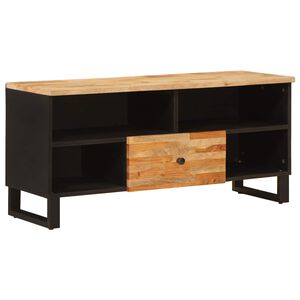vidaXL Mobile TV Marrone 100 x 33 x 46 cm Legno di mango massello