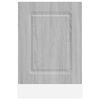 vidaXL Pannello Lavastoviglie Kalmar Grigio Sonoma 45x1,5x67 cm