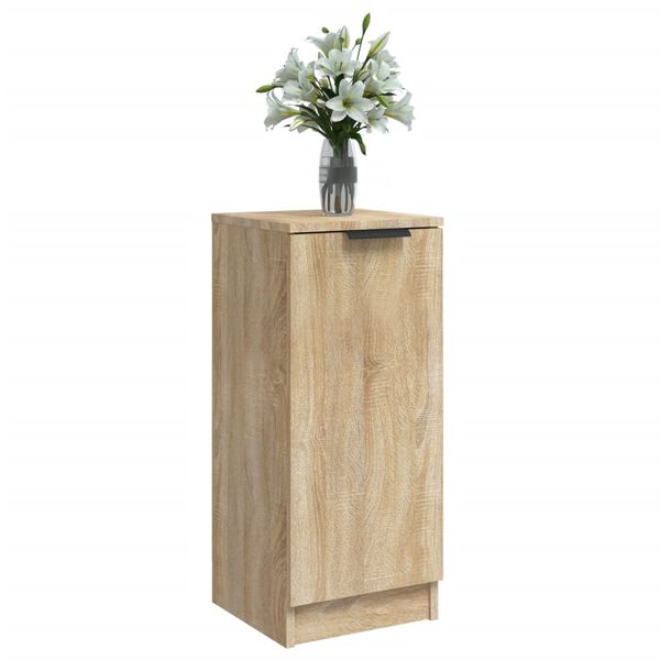 vidaXL Credenza Rovere Sonoma 30x30x70 cm in Legno Multistrato