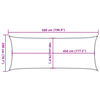 vidaXL Vela Parasole 160 g/m&sup2; Verde Chiaro 2x5 m in HDPE