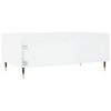 vidaXL Tavolino da Salotto Bianco 90x50x36,5 cm in Legno Multistrato