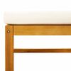 vidaXL Set di divani da giardino 6 pezzi con cuscini in legno di acacia e rattan