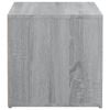 vidaXL Cassetto Contenitore Grigio Sonoma 40,5x40x40 cm in Multistrato