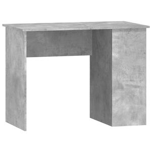 vidaXL Scrivania Grigio Cemento 100x55x75 cm in Legno Multistrato
