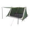 vidaXL Tenda da Campeggio per 2 Persone Verde Impermeabile