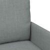 vidaXL Set divani con cuscino 3 pcs Grigio chiaro 115 x 56 x 80 cm