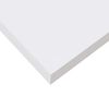 vidaXL Scaffali a Parete 2 pz Bianco Lucido 40x23x3,8 cm in MDF