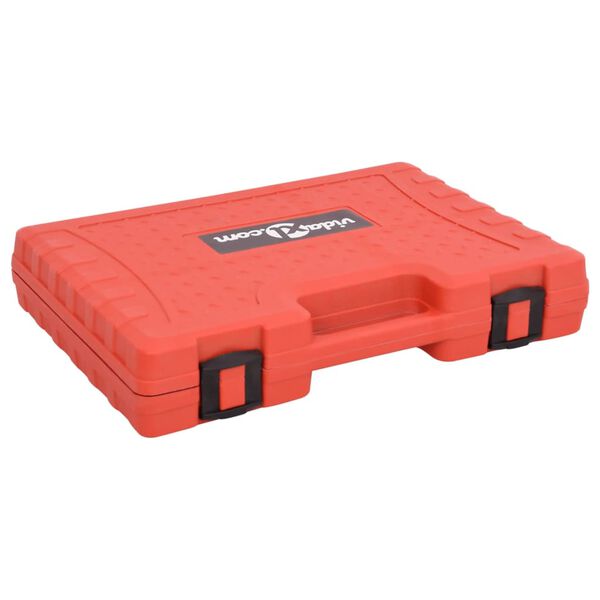 vidaXL Kit Attrezzi per Spurgo Freni a Pressione Pneumatici Universali