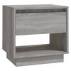 vidaXL Comodini 2 pz Grigio Sonoma 45x34x44 cm in Truciolato