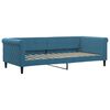 vidaXL Divano Letto con Letto Estraibile Blu 90x200 cm in Velluto