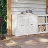 vidaXL Porta da cucina MEPPEL 2 pcs Bianco 50 x 9 x 82 cm