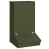vidaXL Nutriente per Maiali Verde oliva 55 x 51 x 91,5 cm 20 kg