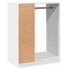 vidaXL Armadio Bianco 77x48x102 cm in Legno Multistrato