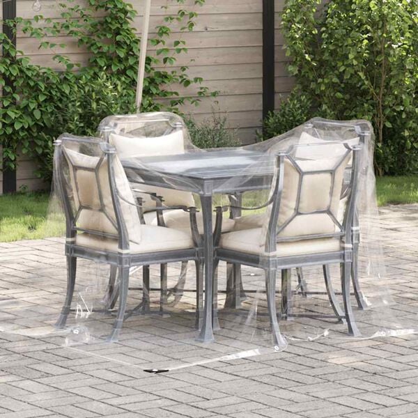 vidaXL Telone Trasparente con Occhielli 2x3 m in PVC