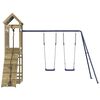 vidaXL Set da Gioco da Esterno in Legno di Pino Impregnato