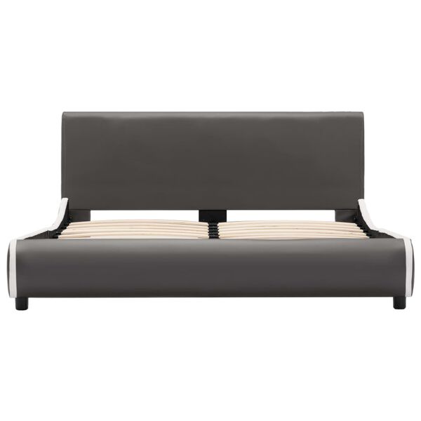 vidaXL Giroletto Grigio Antracite in Similpelle 120x200 cm