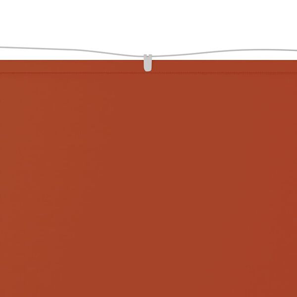vidaXL Paravento Verticale Terracotta 180x1000 cm in Tessuto Oxford