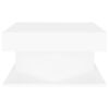 vidaXL Tavolino da Salotto Bianco 57x57x30 cm in Legno Multistrato