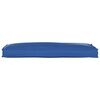 vidaXL Cuscino per panca pallet Blu reale 110 x 40 x 8 cm