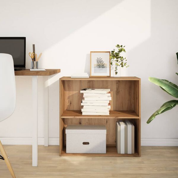 vidaXL Libreria Rovere Artigianale 80x30x77 cm in Legno Multistrato