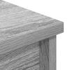 vidaXL Credenza Grigio Sonoma 50x35x180 cm in Legno Multistrato