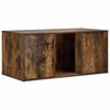 vidaXL Mobile per gatti Rovere Fumo 100 x 49 x 45 cm