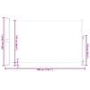 vidaXL Tenda Laterale Retrattile per Patio 180x300 cm Crema