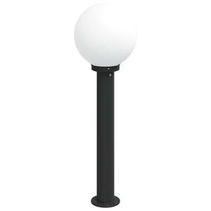 vidaXL Lampada a paletto 80 cm Nera IP44