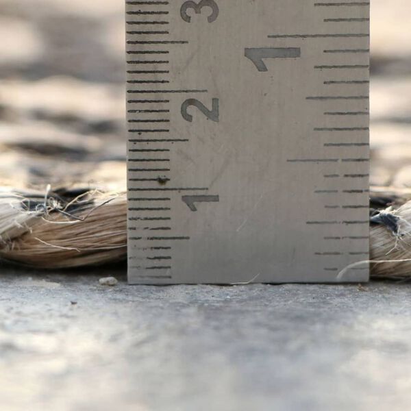 Dutch Lifestyle Tappeto Jaipur Classic 200 cm Rotondo Beige e Nero