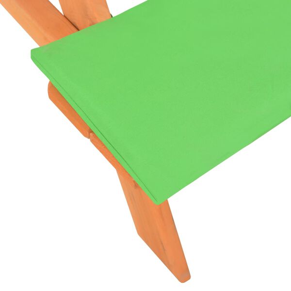 vidaXL Tavolo e Panche da Picnic 89x79x50 cm Legno Massello di Abete