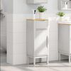 vidaXL Mobile da Bagno con cassetto FLORO Bianco 35 x 30 x 90 cm
