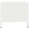 vidaXL Mobile TV Bianco 68x50x43,5 cm in Acciaio Laminato a Freddo