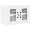vidaXL Pensile cucina 2 pcs Bianco 60 x 31 x 40 cm Legno multistrato
