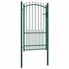 vidaXL | Cancello per recinzione | con blocco Verde 100 x 175 cm