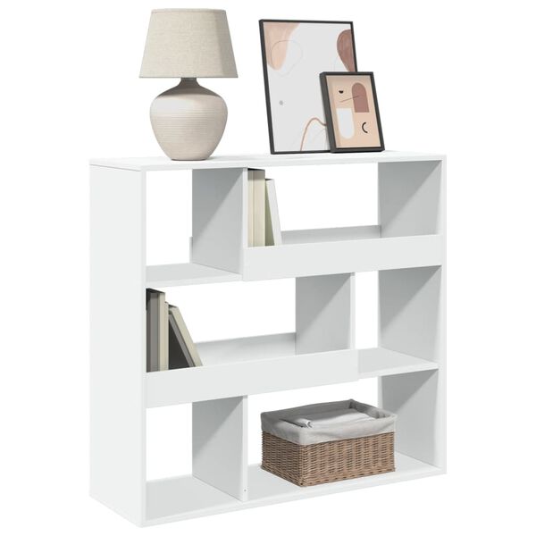 vidaXL Libreria/Divisorio Bianco 100x33x94,5 cm