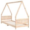 vidaXL Giroletto per Bambini 80x200 cm in Legno Massello di Pino