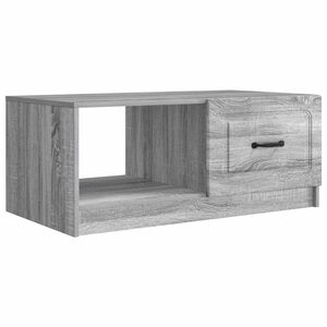 vidaXL Tavolino da salotto Grigio Sonoma 90 x 50 x 37 cm