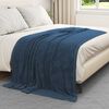 vidaXL Coperta Blu navy 150 x 200 cm Panno