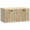 vidaXL Mobile Porta TV da Muro Rovere Sonoma 59,5 x 31 x 30 cm