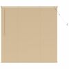 vidaXL Tenda Veneziana Marrone Chiaro con Motivo 150 x 160 cm 25 mm