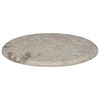 vidaXL Piano per Tavolo Grigio &Oslash;50x2,5 cm in Marmo