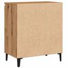 vidaXL Credenza Rovere Artigianale 60x35x70 cm in Legno Multistrato